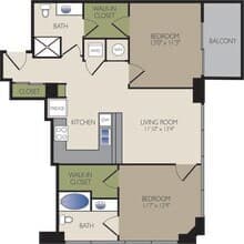 B1 2001N floor plan