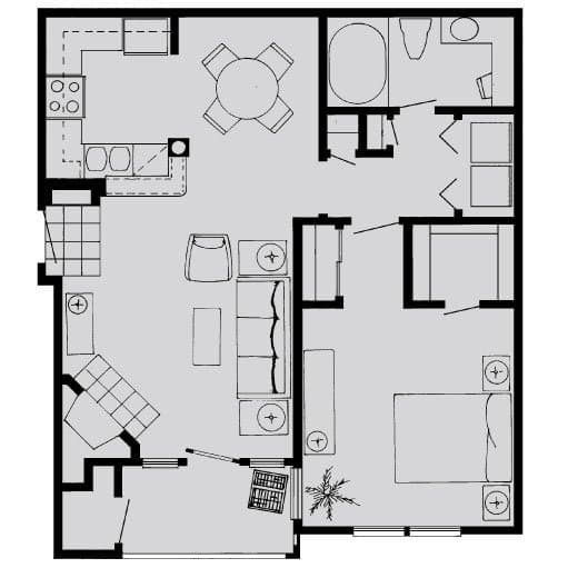 B 0431 floor plan