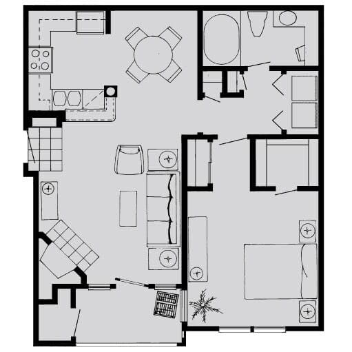B 0205 floor plan