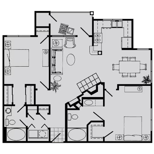 Unit 1235 1235 floor plan