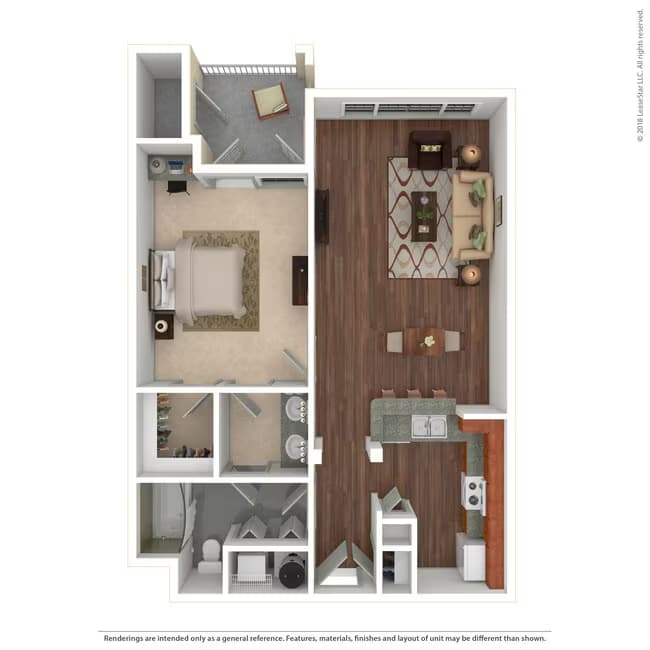 Unit 08304 floor plan