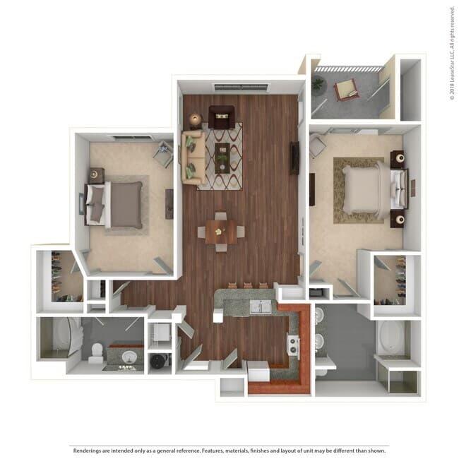 Unit 03305 floor plan
