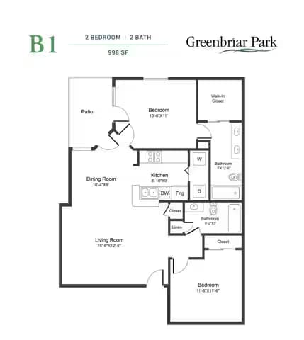B1R 3026 floor plan