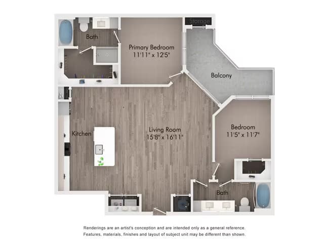 Unit 150 floor plan