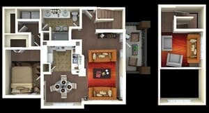 Unit 1034 floor plan