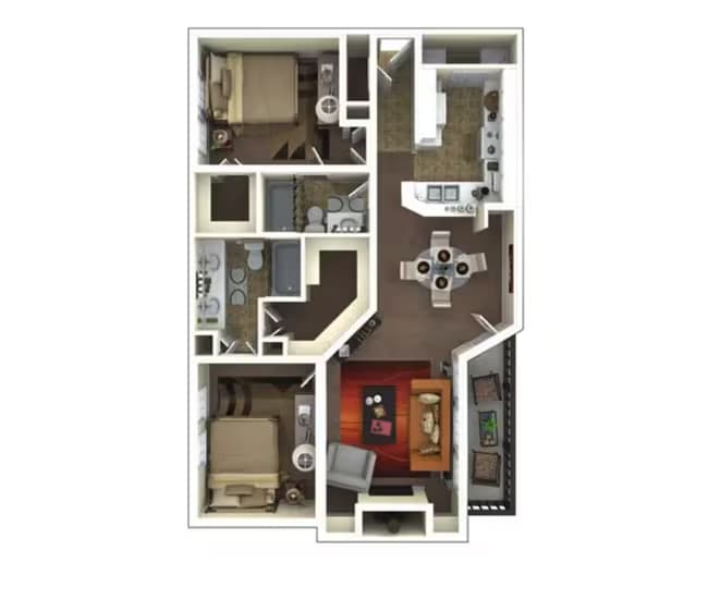Unit 0522 floor plan