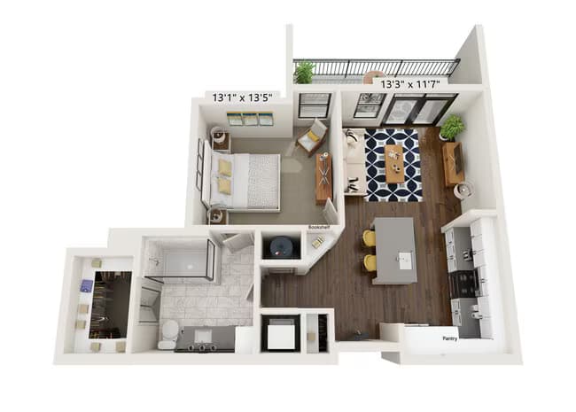 A1 2208 floor plan