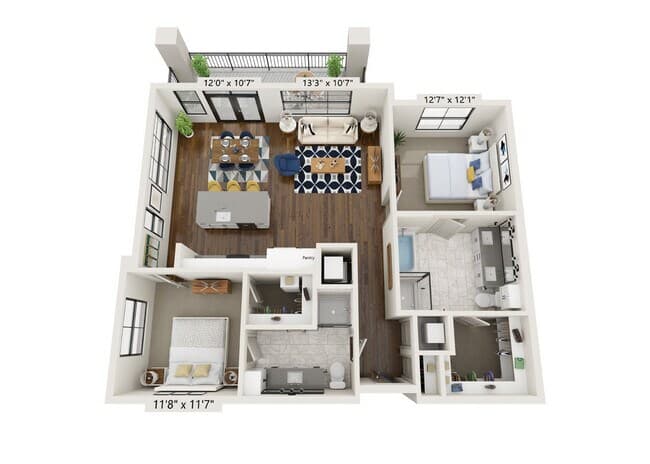 B3 4302 floor plan