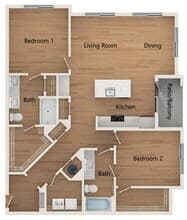 B2A 4312 floor plan