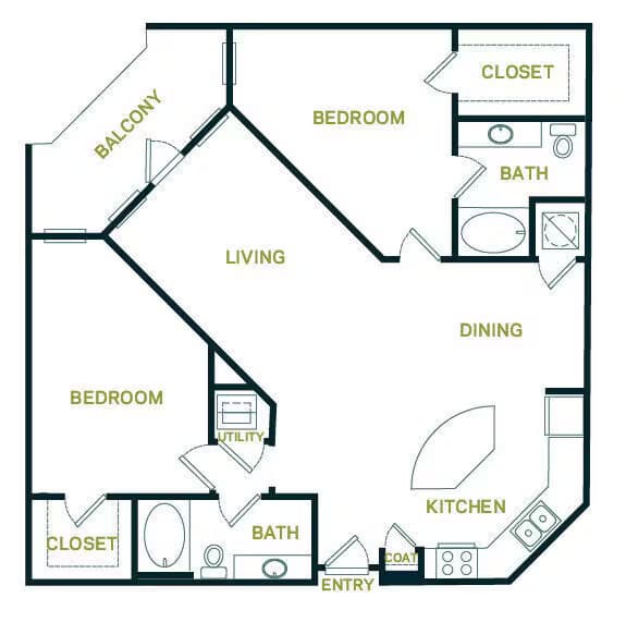 B3R 256 floor plan