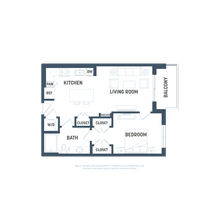 A1 1-1207 floor plan