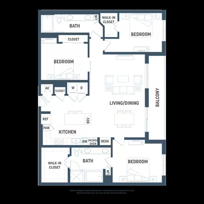 Unit 1-PH26 floor plan