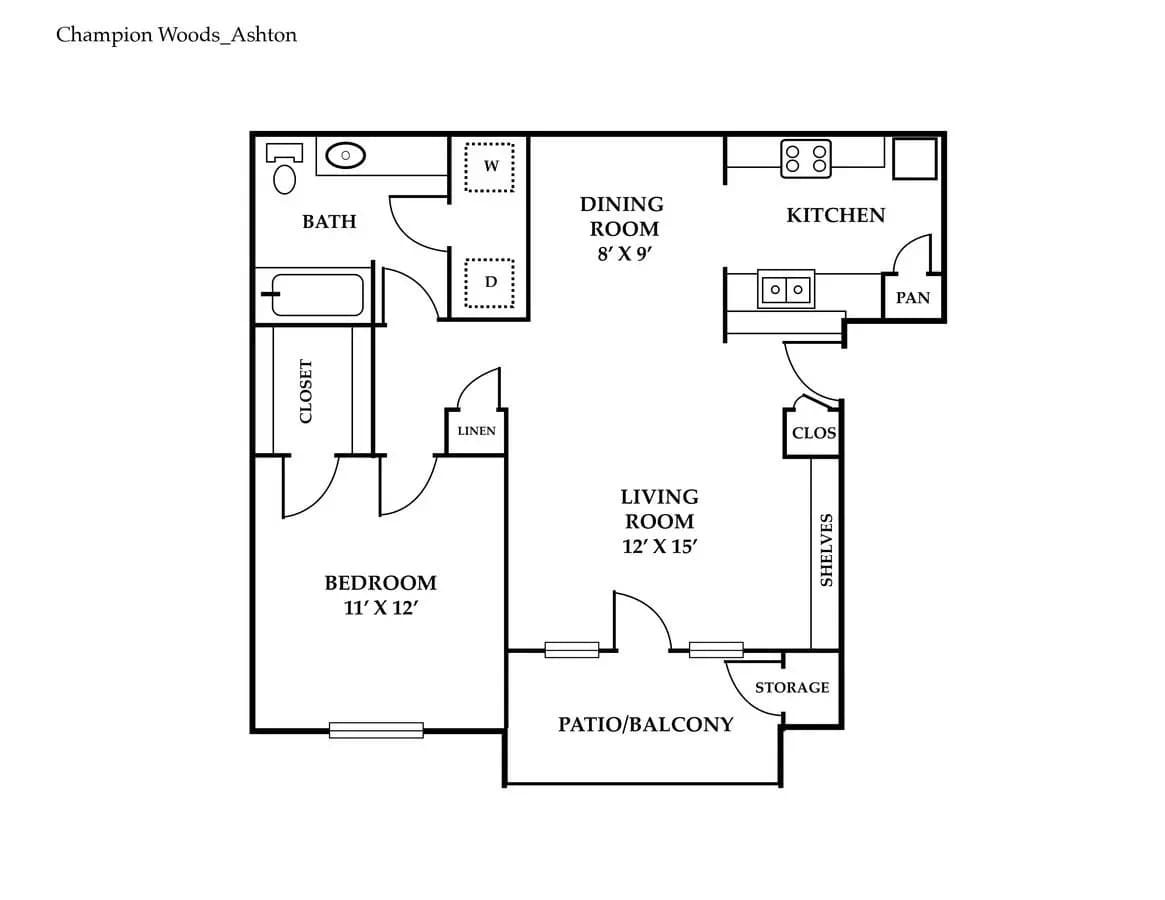 Unit 730 730 floor plan