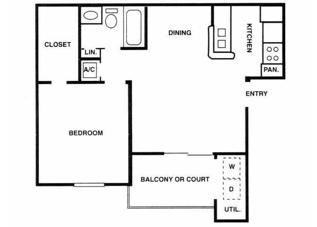 Unit 0262 floor plan