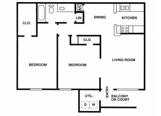 Unit 0300 floor plan