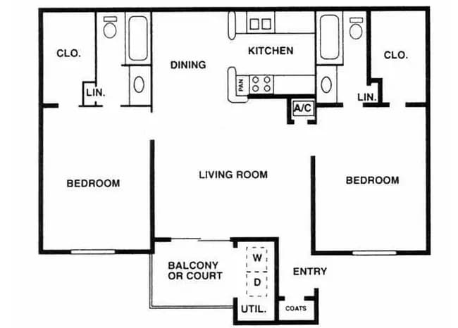 Unit 0314 floor plan