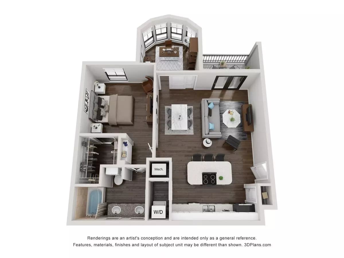 A1 1220 floor plan