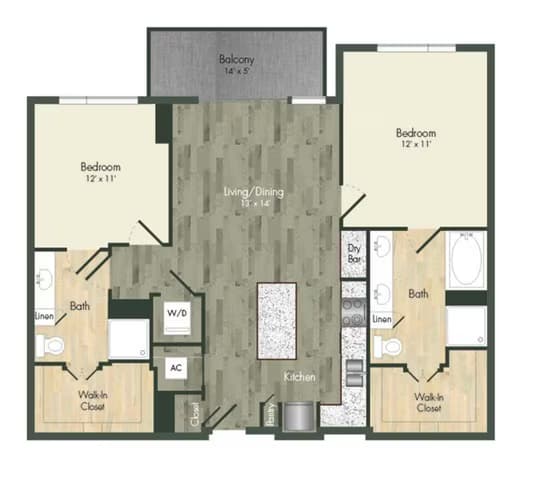 B12 1-228 floor plan