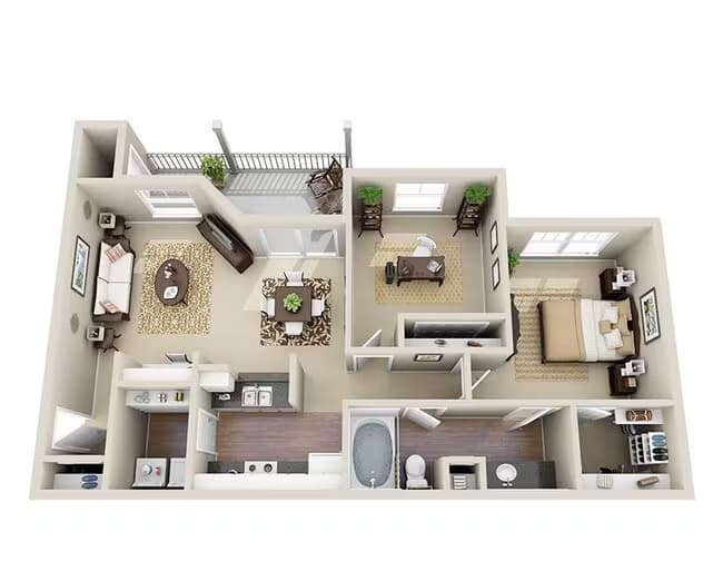 Imperial 834 floor plan