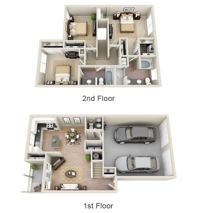 Usonian 1212 floor plan
