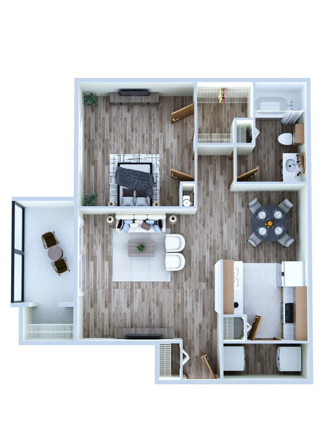 Afton Oaks 1013 floor plan