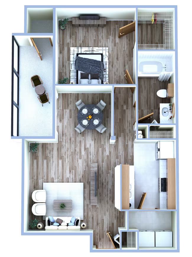 Brentwood 0822 floor plan