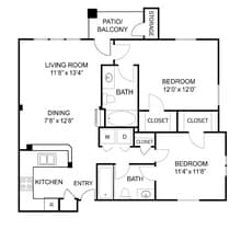 2C 0112 floor plan