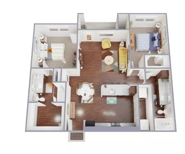 Unit 1211 1211 floor plan