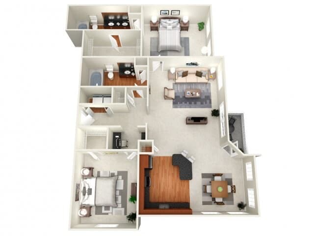 B2 1228 floor plan