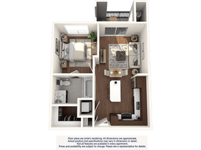 A 268 floor plan