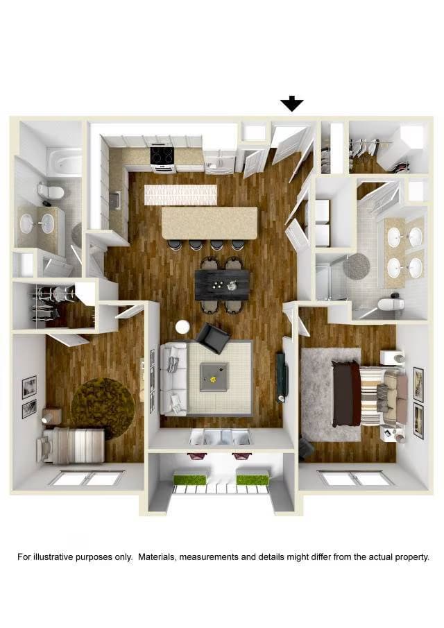 C-ALT2 454 floor plan