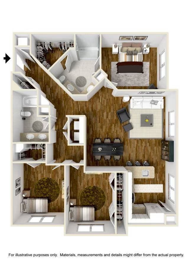 E1-ALT1 387 floor plan