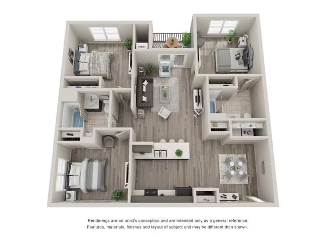 C1 3307 floor plan