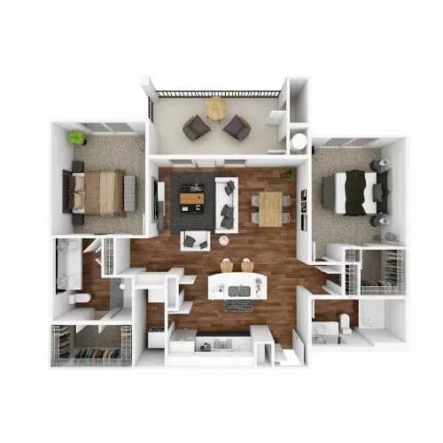 Unit 831 831 floor plan