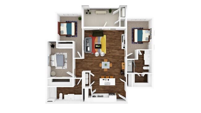Brazos 724 floor plan