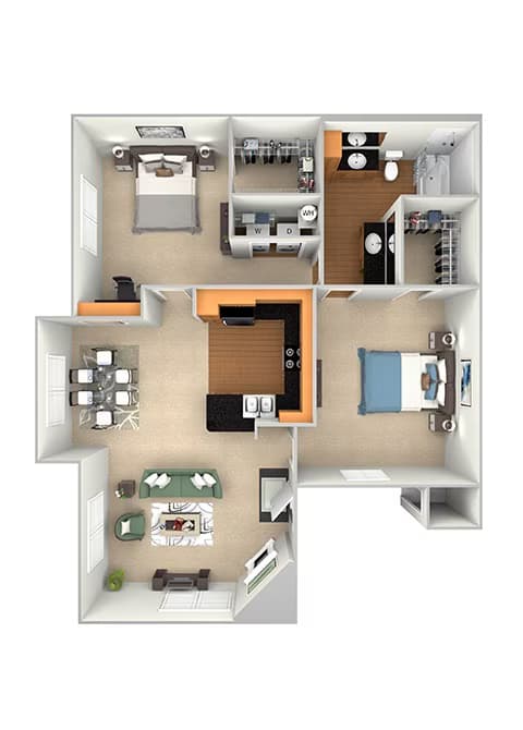 B 1138 floor plan