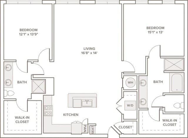B08 0-701 floor plan
