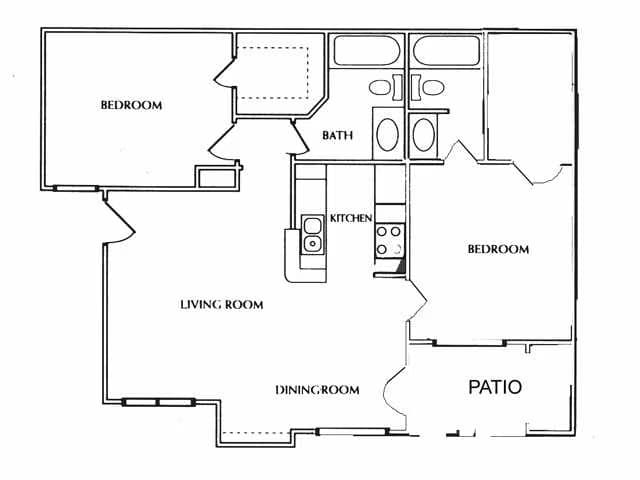 B1 517 floor plan