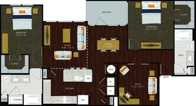 B4 330 floor plan