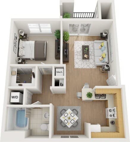A10a - Aspen 1210 floor plan