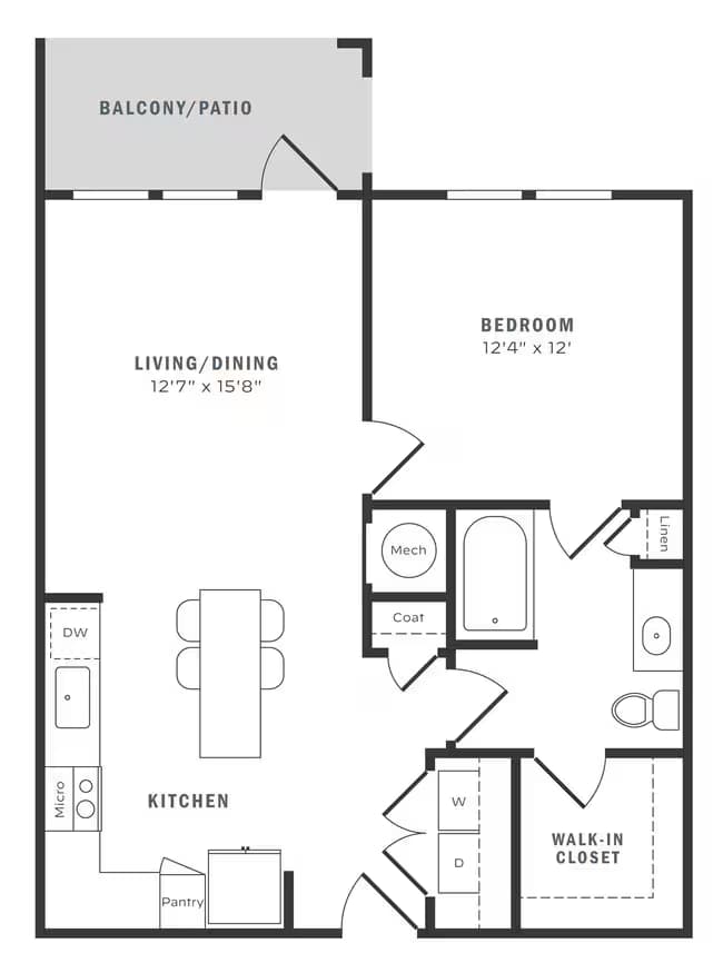 A1 0437 floor plan
