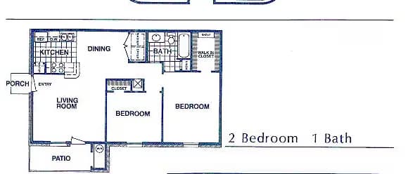 Unit 1401 floor plan