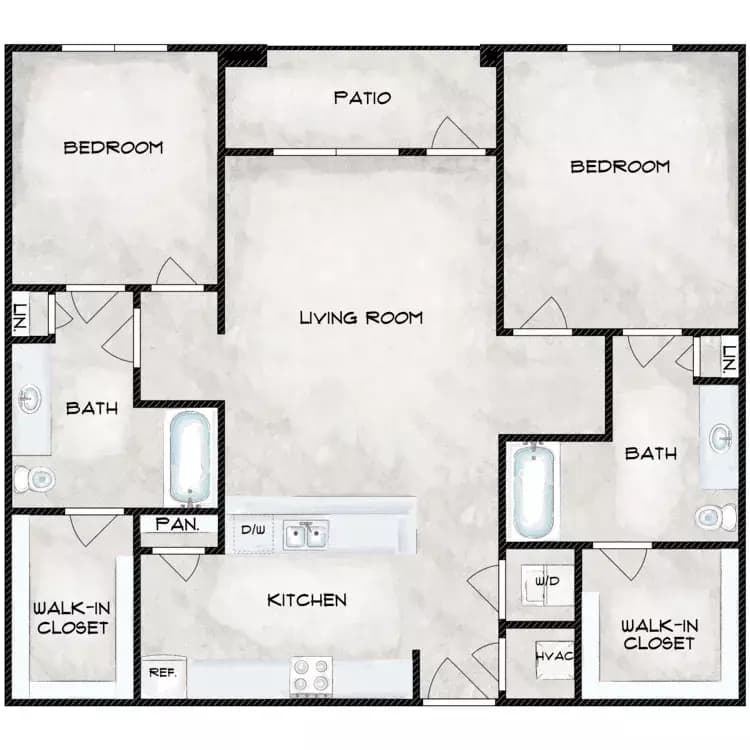 Unit 204 204 floor plan