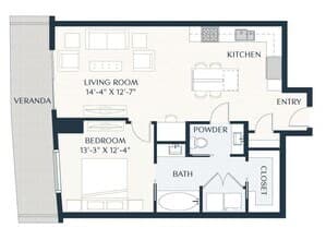 A2 806 floor plan