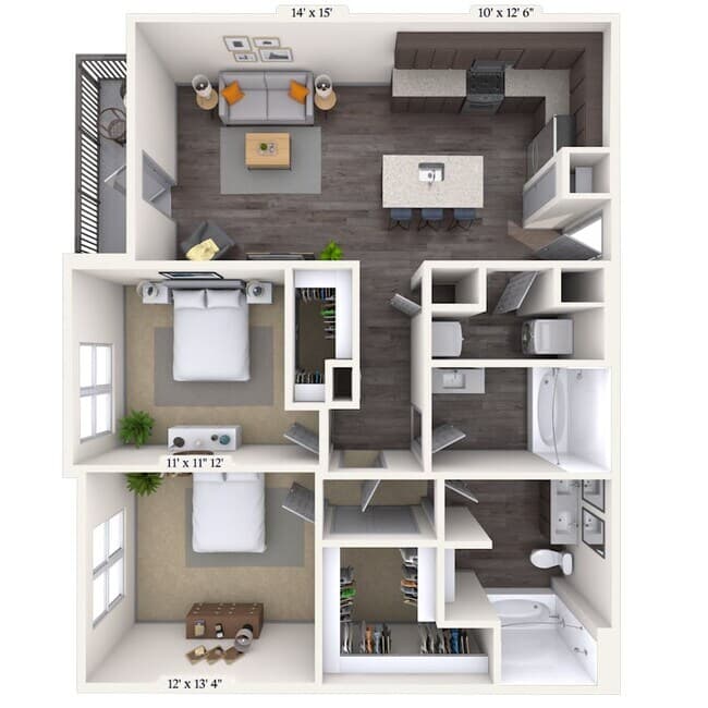 Colby 418 floor plan