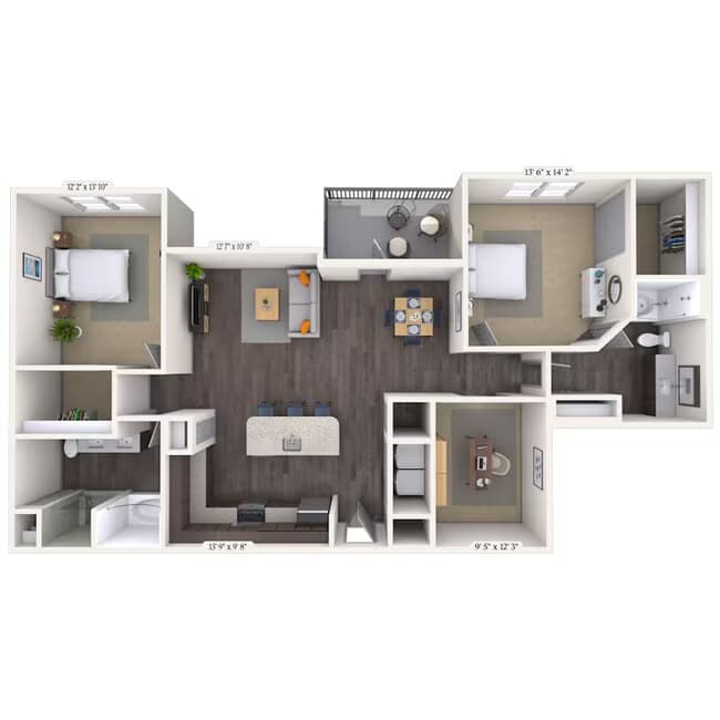 Tufts 271 floor plan