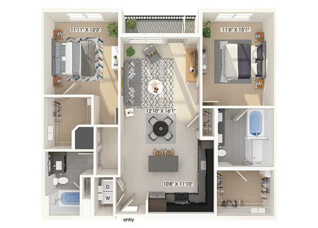 B5 315 floor plan