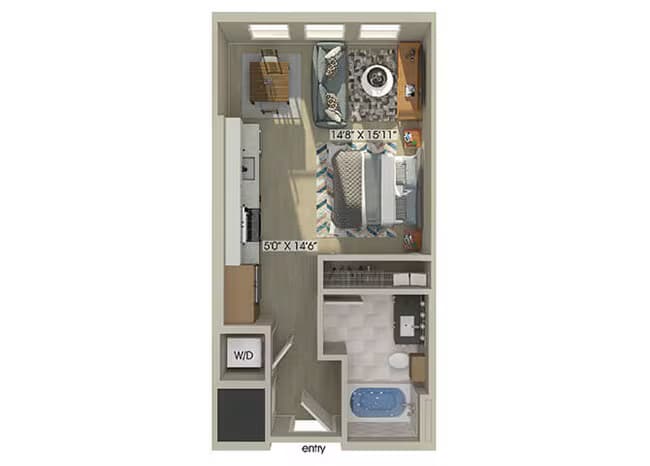 Unit 449 floor plan