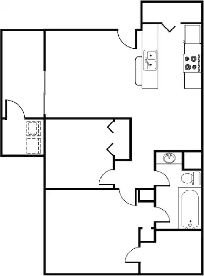 The Crabapple 1913 floor plan