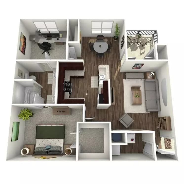B1 816 floor plan